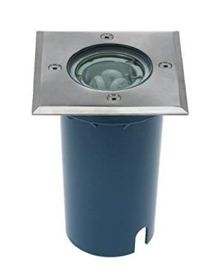 Heitronic Spot encastr&eacute; dans le sol Potsdam, IP67, angulaire