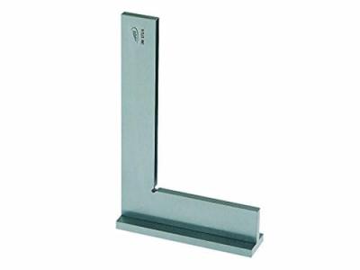 HELIOS PREISSER  372107 &Eacute;querre DIN 875/II-B, Argent, 300 x 175 mm