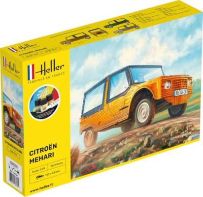 HELLER Starter Kit Citroen Mehari (version 1) - 1:24e - 