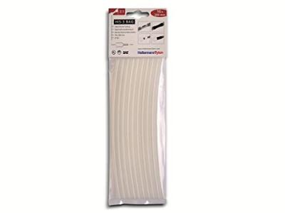 HELLERMANNTYTON Assortiment de gaines thermor&eacute;tractables 3:1 308-30615 transparent &Oslash; avant retreint: 6 mm 10 pc(s)