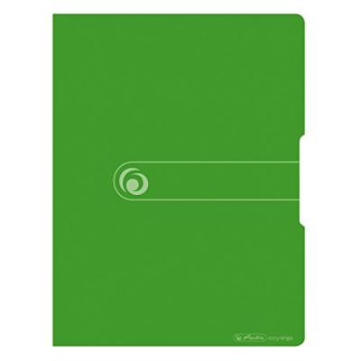 HERLITZ  Prot&egrave;ge-documents easy orga to go, format A4, 20 - Lot de 4