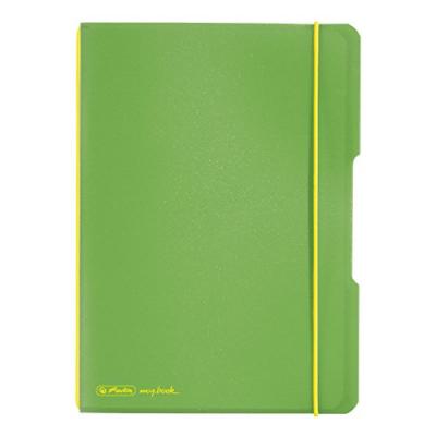 HERLITZ  11361540 A6 40feuilles Vert, Jaune bloc-notes - Blocs-notes
