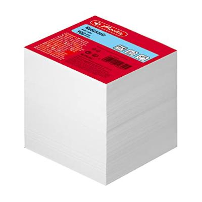 HERLITZ  Bloc De Fiches , 90 X 90 Mm, Blanc, 80 G/Qm