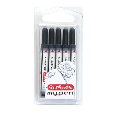 HERLITZ   cartouches d'encre longues ""my.pen"", bleu noir