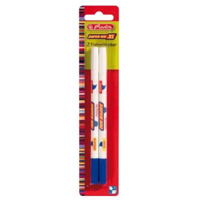 HERLITZ  Superhai XL Lot de 2 Stylos correcteurs Blanc/Bleu