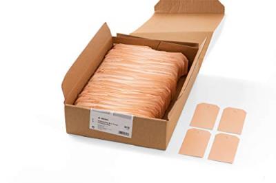  HERMA - &Eacute;tiquettes en carton - marron lisse - 60 x 113 mm 1000 unit&eacute;s