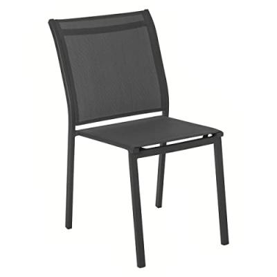 HESPERIDE Chaise ext&eacute;rieur Essentia graphite/anthracite Hesp&eacute;ride