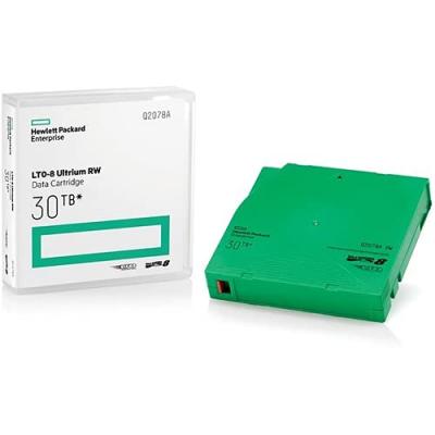 HPE   lto-8 ultrium 30tb rw non custom labeled (20pack) noir