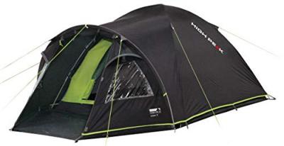 HIGH PEAK  Zelt Talos 4 Tente Mixte, Gris fonc&eacute;/Vert, L