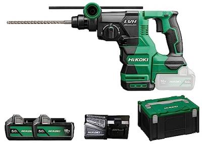 HIKOKI Perforateur burineur  DH1826DAWPZ SDS-Plus 18V 5,0Ah 3,2J avec coffret