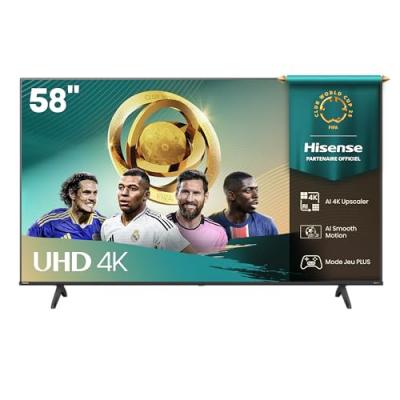 HISENSE TV LED  4K UHD 58A6Q 146 cm 2025 