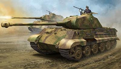 HOBBY BOSS Maquette  182 King Tiger (Zimmerit)- 1/35 - Maquette milita