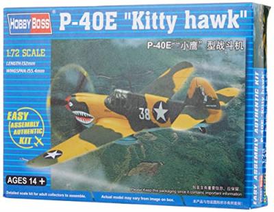 HOBBY BOSS  80250 Kit de mod&eacute;lisme P-40E Kitty Hawk