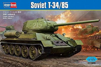HOBBYBOSS Maquette Hobby Boss T34/85 Mod 1944- 1/35 - Maquette militaire