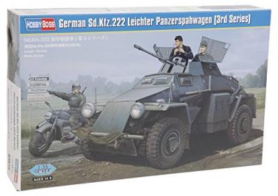  Maquette Hobby Boss Sd.Kfz.222 Leichter Panzersp&auml;hwagen (3&egrave;me s&eacute;rie)-