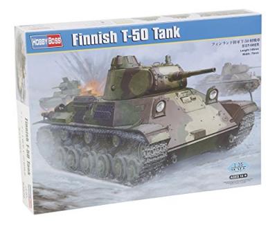  Maquette Hobby Boss Finnish T-50 Tank - 1/35 - Maquette militaire