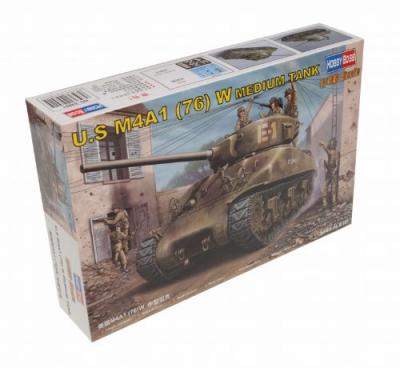 HOBBY BOSS Maquette  US M4A1 76 - 1/48 - Maquette militaire