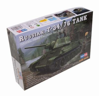 HOBBY BOSS Maquette  T-34/76 russe (Usine 112 - 1943) - 1/48 - Maquett