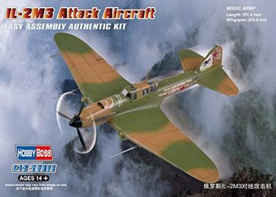 HOBBYBOSS Maquette avion Hobby Boss Ilyushin IL-2M3-1/72 - Maquette d'avion