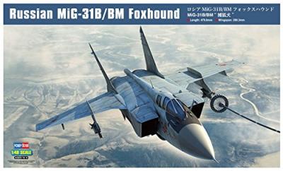  Maquette avion Hobby Boss Mikoyan MiG-31B / BM Foxhound- 1/48 - Maque