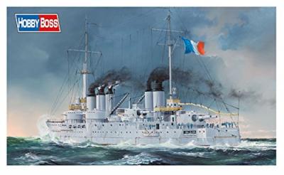  French Navy Pre-dreadnought Battleship Condorcet- 1:350e - Hobby Boss