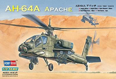 HOBBY BOSS Ah-64a Apache Attack Helicopter - 1:72e - 