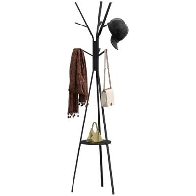 Porte-manteau design branches noir