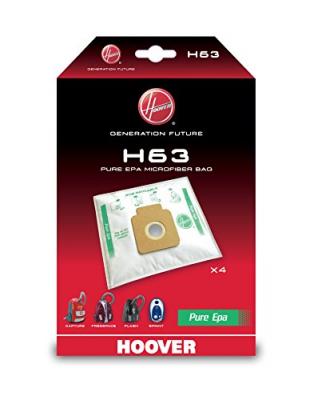 HOOVER Sacs (x4) h63 pure hepa freespace sprint pour aspirateur