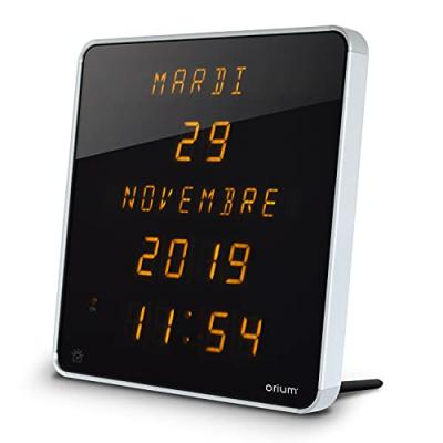 Ephemeris horloge dst &oslash;28 cm blanc