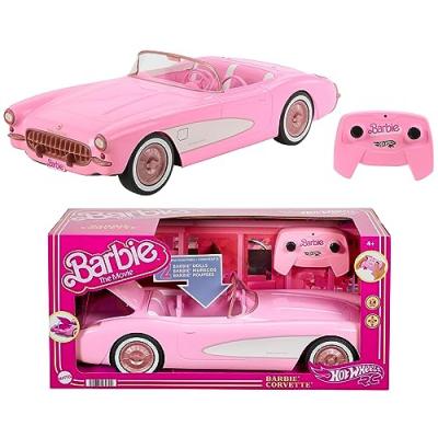 HOT WHEELS V&eacute;hicule t&eacute;l&eacute;command&eacute;  RC Barbie