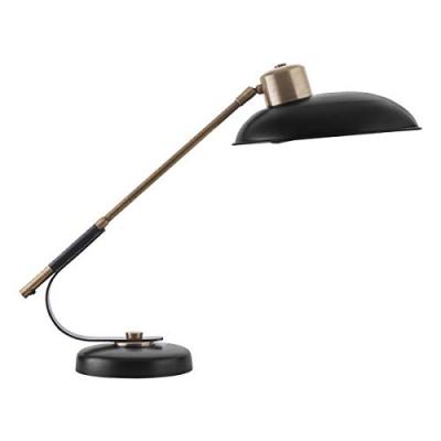 HOUSE DOCTOR Lampe de table noire et dor&eacute;e Art Deco - 