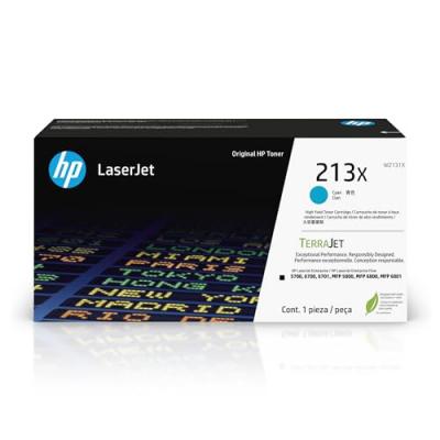 HP  213X Toner Laserjet Authentique Grande capacit&eacute; Cyan