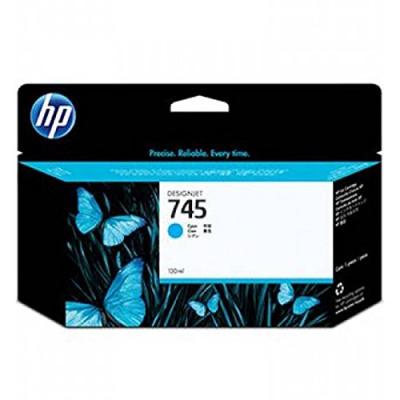 HP Ink cartridge no 745 cyan 130ml