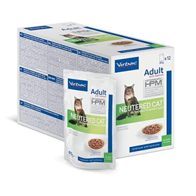VIRBAC  Veterinary Adult Neutered - lot % : 24 x 85 g