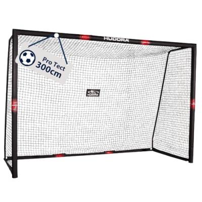 HUDORA  cage pro tect 300 - but de football en m&eacute;tal 300 x 200 x 120 cm