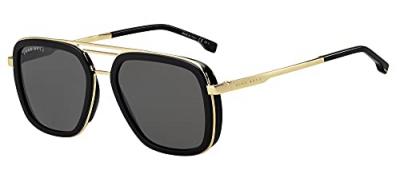 HUGO BOSS  Lunettes de Soleil BOSS 1235/S Black/Grey 55/19/145 homme