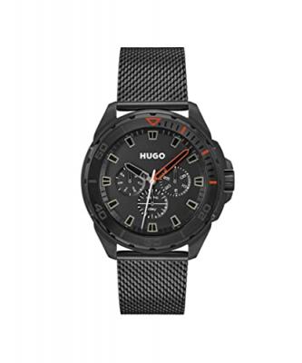 BOSS Montre Homme  Montres #FRESH 1530289 - Bracelet Acier Noir