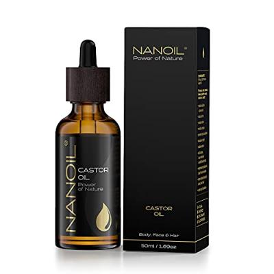 NANOIL  Huile de Ricin Corps, Visage et Cheveux 50 ml