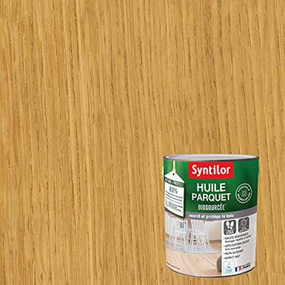 SYNTILOR Huile Parquet  biosourc&eacute;e Nature Protect ch&ecirc;ne 2 5L