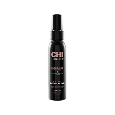CHI Huile s&egrave;che de graine noire de luxe  pour huile unisexe 3 oz