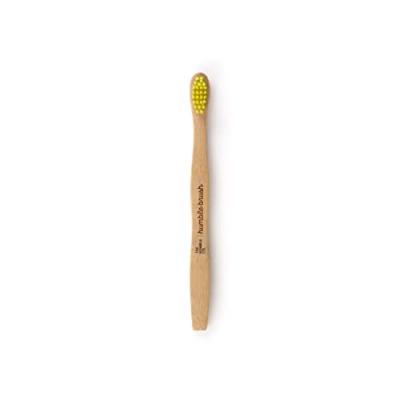 THE HUMBLE CO  Bambou enfants Brosse &agrave; Dents ultra Soft Jaune