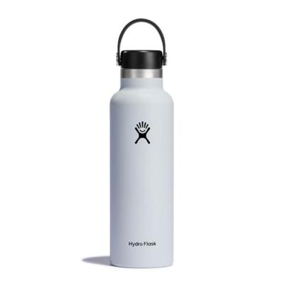 HYDRO FLASK Gourde  bouchon Flex Cap 21 oz - blanc/noir - TU