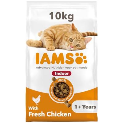 IAMS  for Vitality Adult Indoor poulet - lot % : 2 x 10 kg