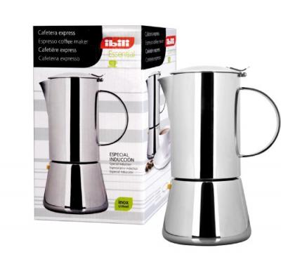IBILI  620304 cafeti&egrave;re express essential 4 tasses inox 18/10
