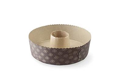 IBILI  Lot de 4 moules jetables Savar&iacute;n . Couleur: Marron