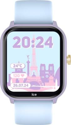 ICE WATCH Montre connect&eacute;e enfant  Smart Junior 2.0 Soft Bleue - Neuf
