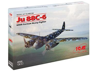 ICM Ju 88c-6, Wwii German Heavy Fighter - 1:48e - 