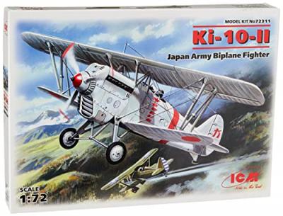  Maquette avion ICM Kawasaki Ki-10 II-1/72 - Maquette d'avion