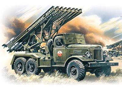  Maquette ICM BM-13-16 Katiusha-1/72 - Maquette militaire