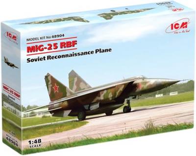ICM Mig-25 Rbf, Soviet Reconnaissance Plane - 1:48e - 